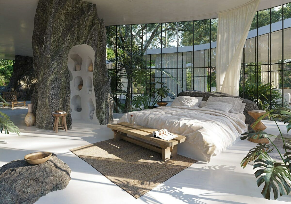 Phòng ngủ Biophilic